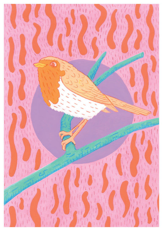 Felicity the Robin - Print