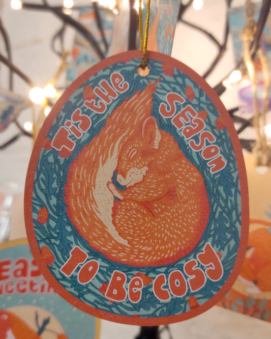 Squirrel Tree Decoration - Tis' the Season to be Cosy